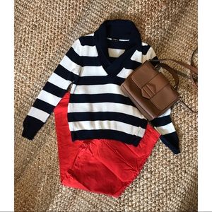 Theory Cashmere-Cotton Blend Sweater